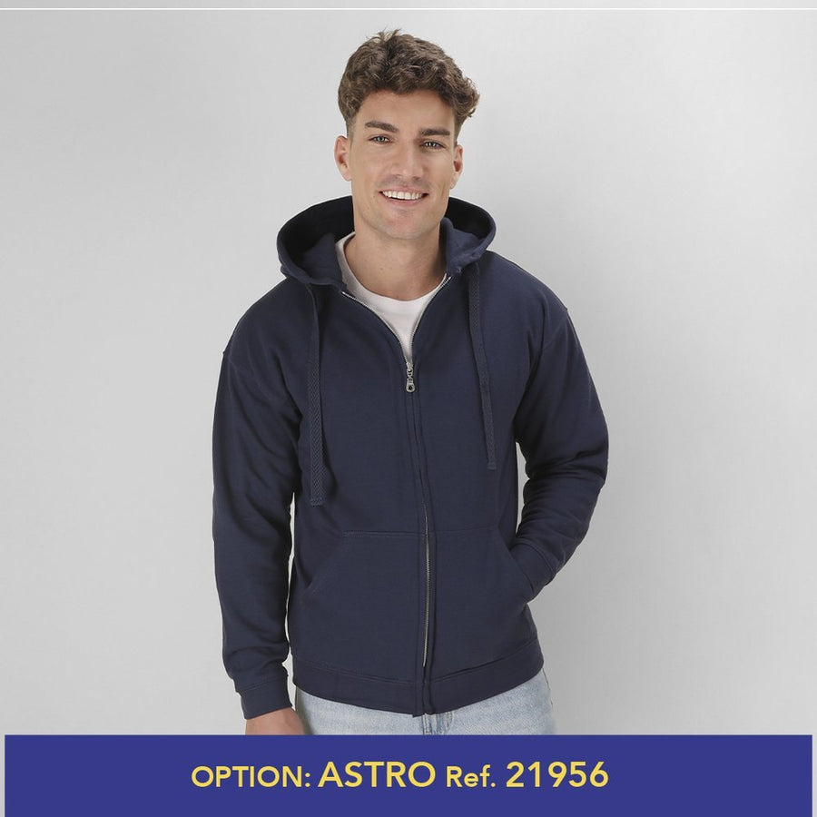 Sweatshirt com Capuz e Fecho SWZ280