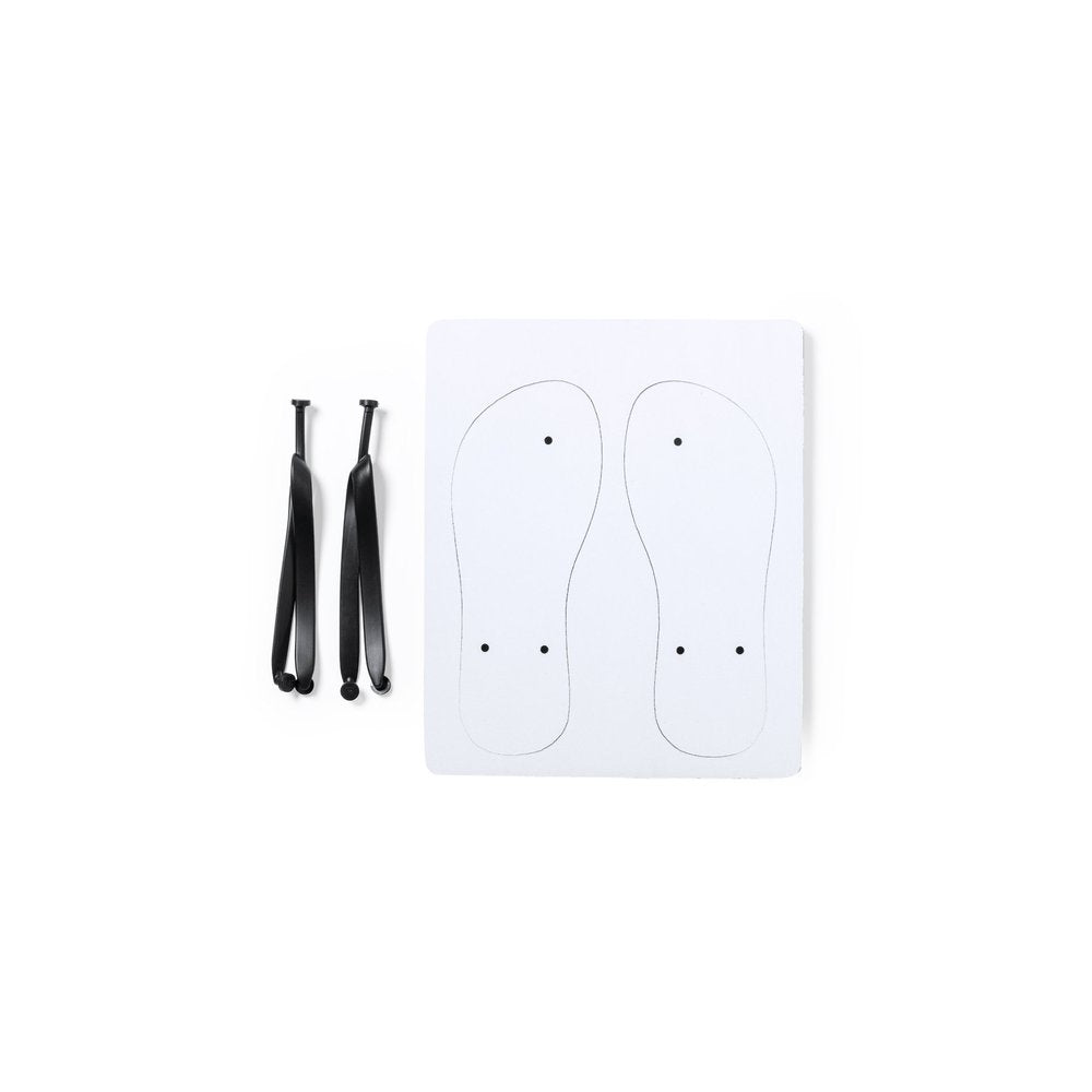 Chanclas Sublimación Badrak Blanco Hombr