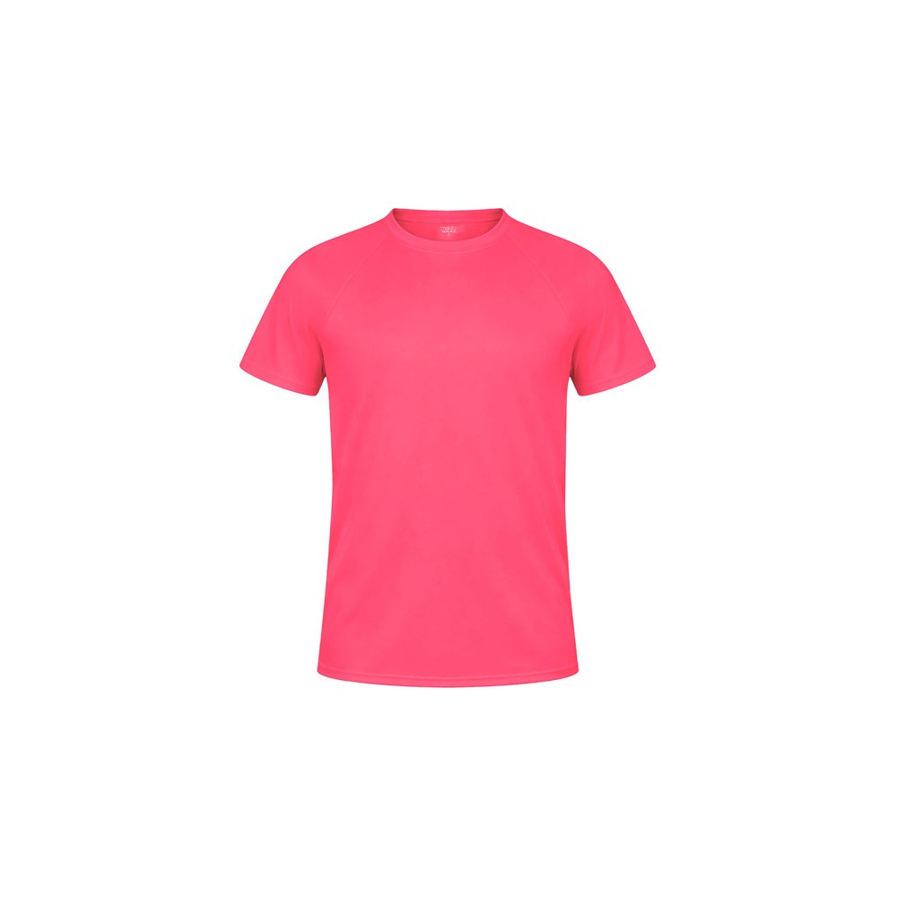 Camiseta Ad. Tecnic Plus Rosa Fluor S