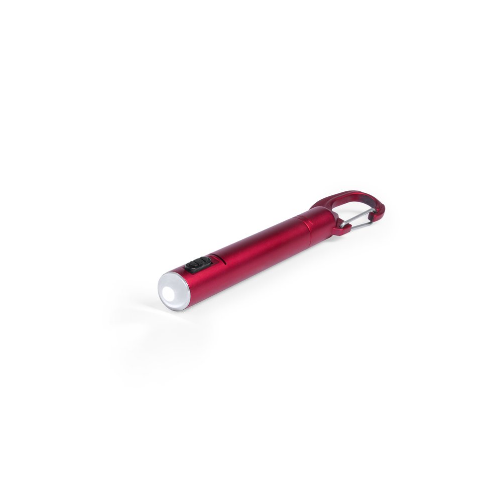 Boligrafo Linterna Krujer Rojo
