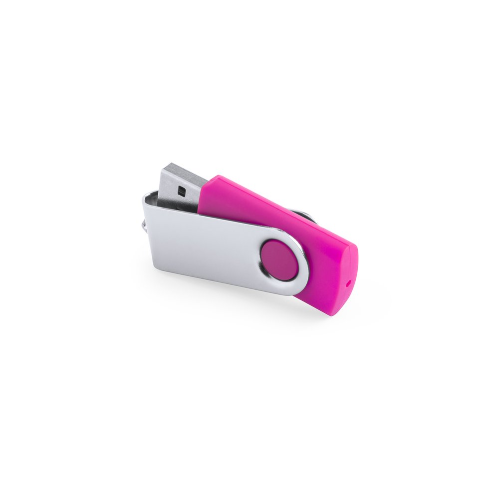 Memoria Usb Rebik 16Gb Fucsia