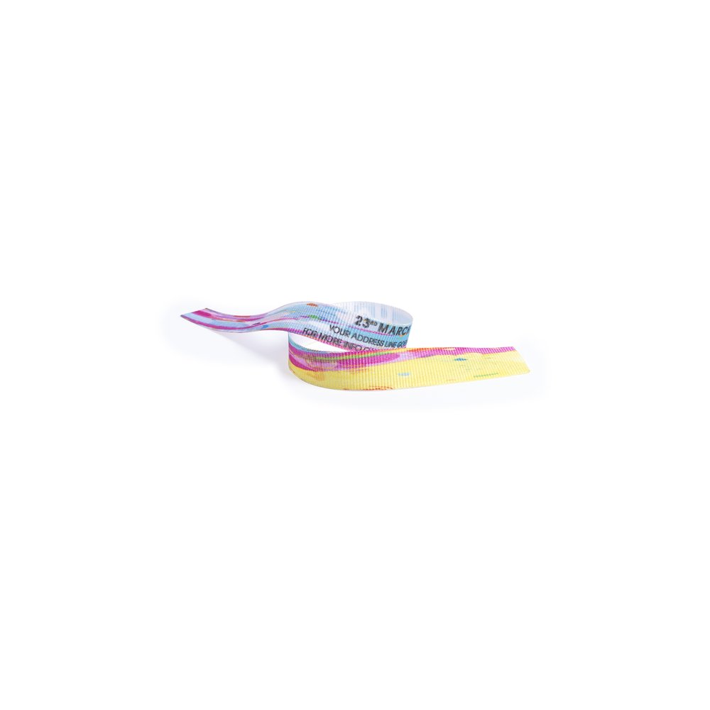 Pulsera Sublimación Waylen Blanco