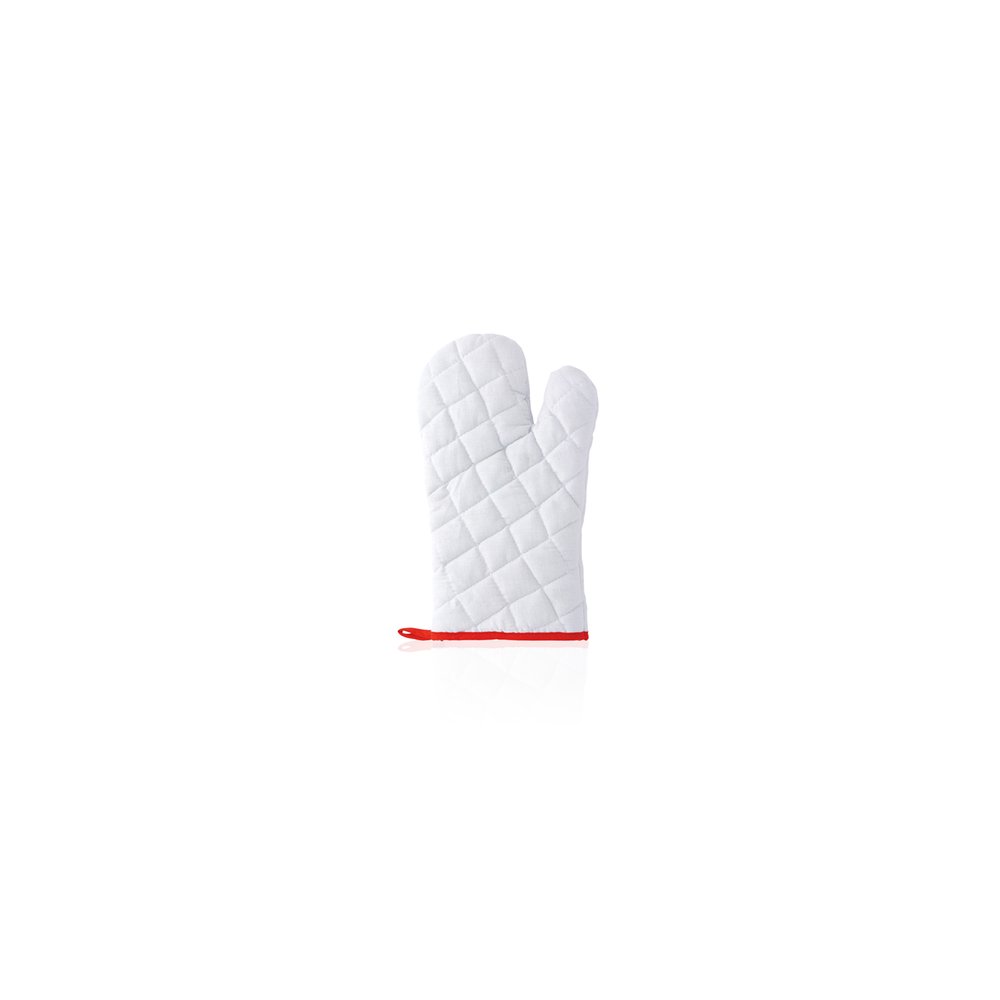 Manopla Piper Blanco/Rojo