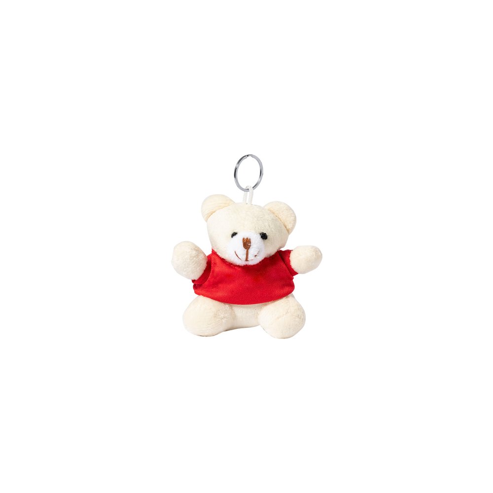 Llavero Peluche Tedchain Rojo