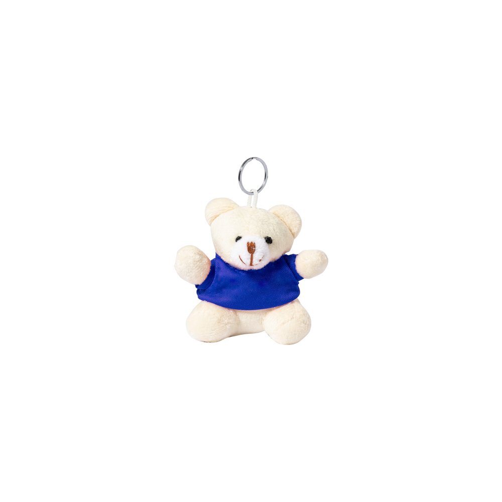 Llavero Peluche Tedchain Azul