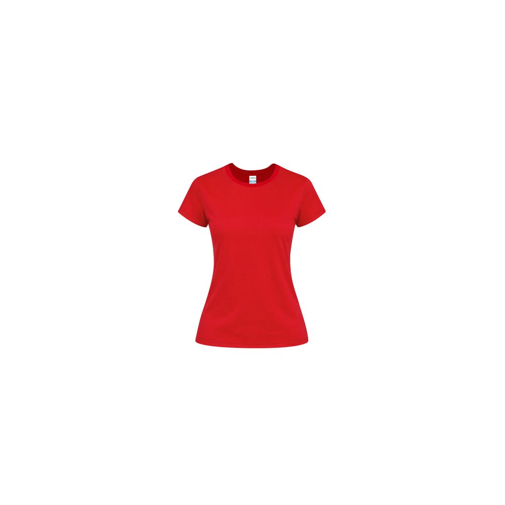 Camiseta Mujer Color Seiyo Rojo S