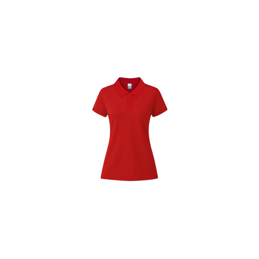Polo Mujer Color Koupan Rojo S