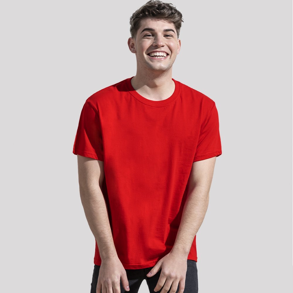 T-shirt em Algodão Orgânico Colorido