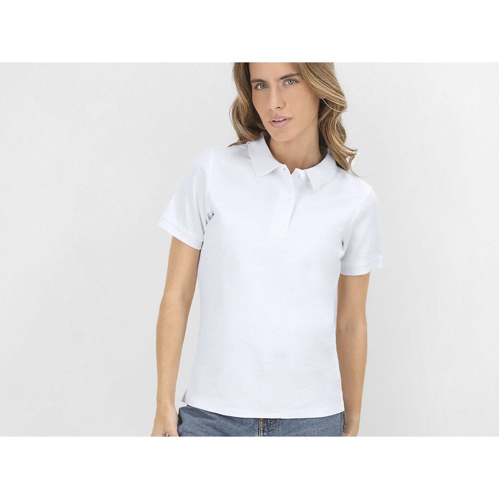 Polo de Senhora Branco Koupan